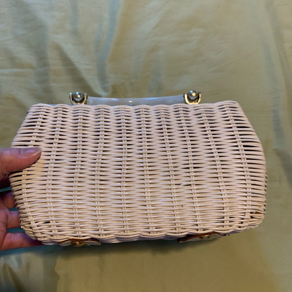Vintage Wicker handbag - Picture 6 of 9
